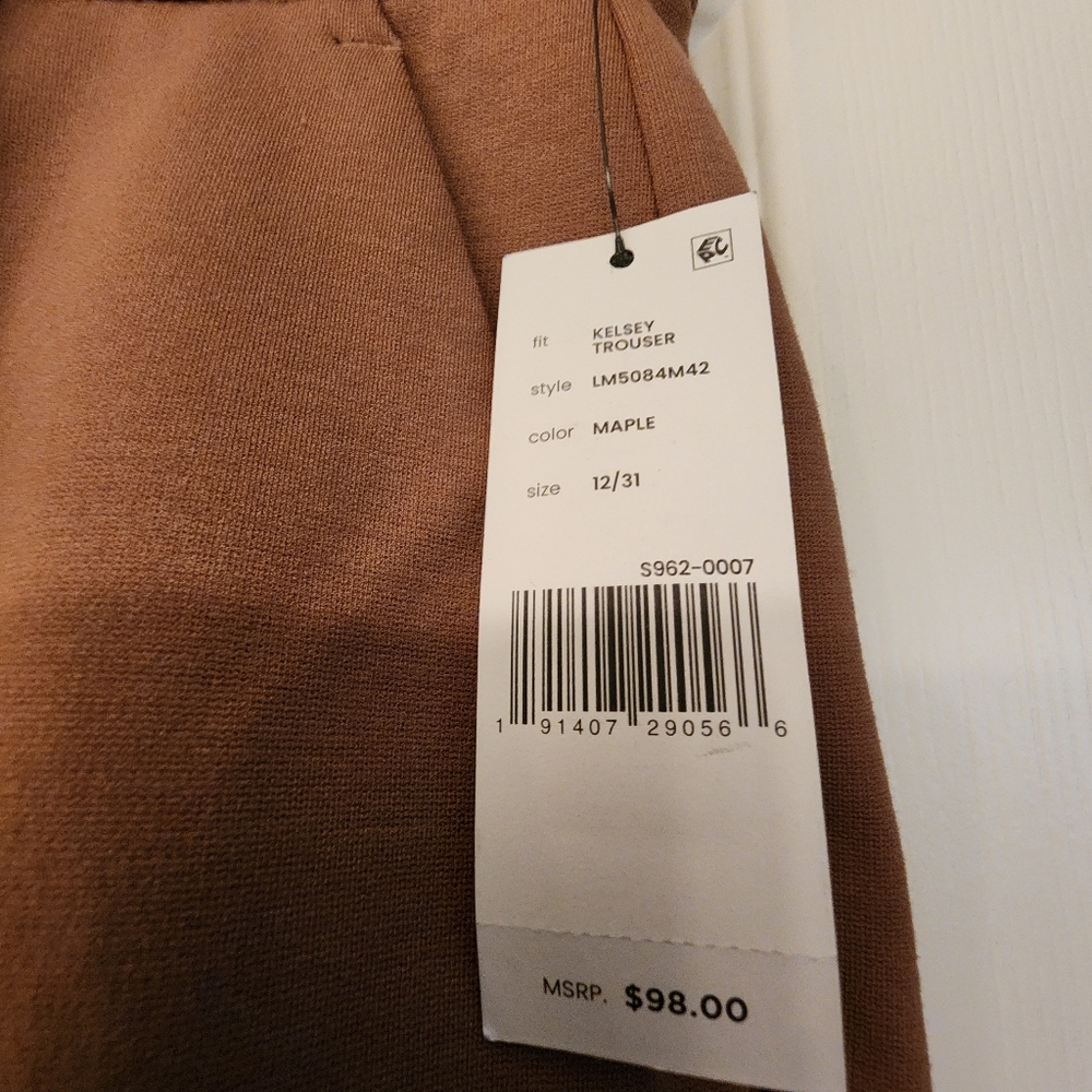 LIVERPOOL Kelsey Trouser In Maple Size 12/31 - Picture 12 of 14